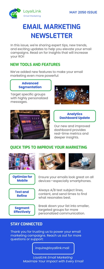 Free Email Marketing Newsletter Template to Edit Online Free Email Marketing Newsletter Template to Edit Online