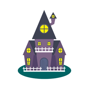 Free Haunted House Clipart to Edit Online