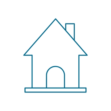 Free Outline House Clipart to Edit Online