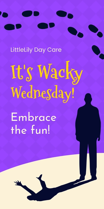 Free Wacky Wednesday Template to Edit Online