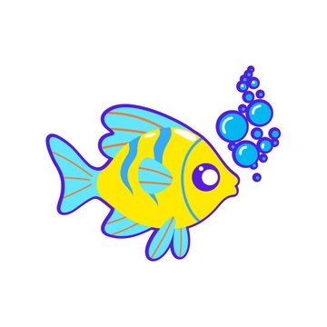 Free Animated Fish Clipart to Edit Online