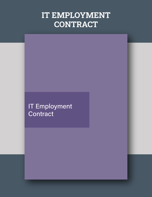IT Employment Contract Template