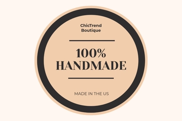 Free Round Label Template to Edit Online