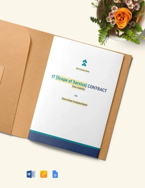 Annual Maintenance Contract Template for IT Services