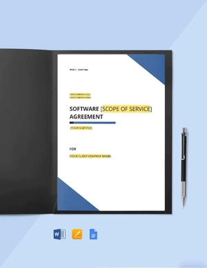 Click-Wrap Software License Agreement Template