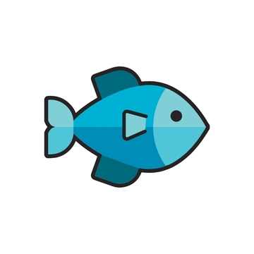 Free Fish Icon Clipart to Edit Online