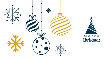 Free White Christmas Background Template to Edit Online
