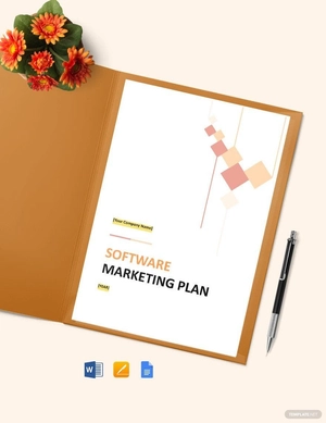 Simple Software Marketing Plan Template