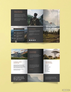 Travel Agency Brochure Template