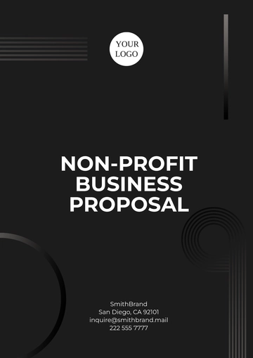 Free Non-Profit Business Proposal Template to Edit Online