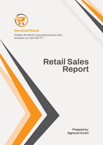 Free Retail Sales Report Template to Edit Online