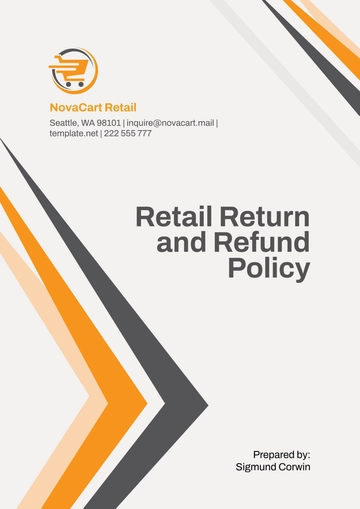 Free Retail Return and Refund Policy Template to Edit Online Free Retail Return and Refund Policy Template to Edit Online