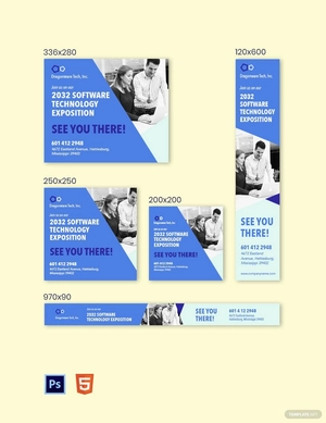 Tech Event Ad Template