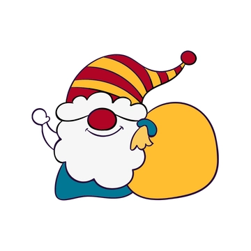 Free Gnome Christmas Clipart Template to Edit Online