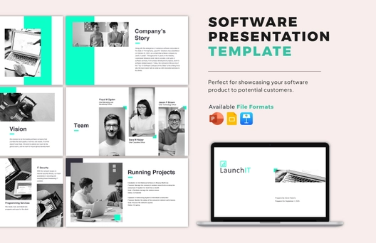 Software Presentation Template