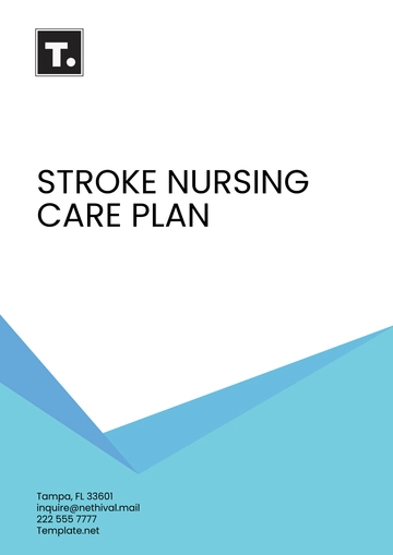 Free Stroke Nursing Care Plan Template to Edit Online