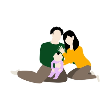 Free Simple Family Clipart to Edit Online