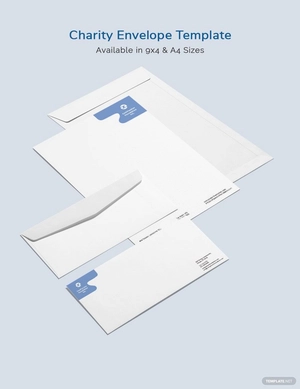 Charity Envelope Template