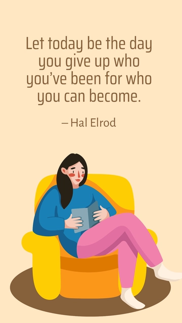 Free Happy Thursday Quote Template to Edit Online