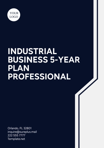 Free Industrial Business 5-Year Plan Professional Template to Edit Online