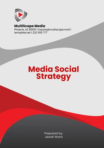 Free Media Social Strategy Template to Edit Online