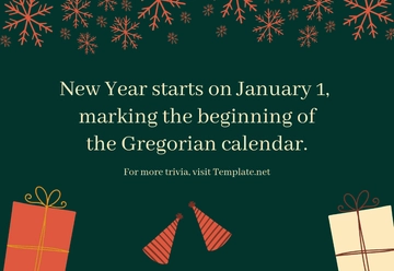Free What and When is New Year? Template to Edit Online