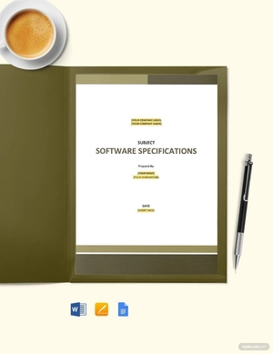 Software Requirements Template