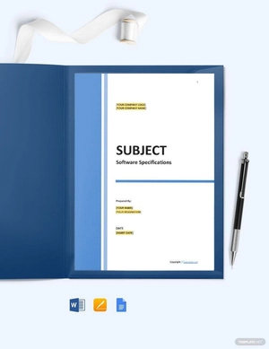 Software Interface Requirements Template