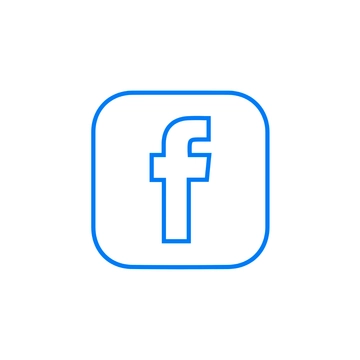 Free Facebook Outline Clipart to Edit Online