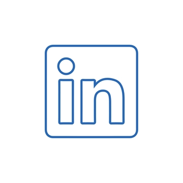 Free Linkedin Outline Clipart to Edit Online