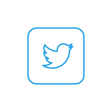 Free Twitter Outline Clipart to Edit Online
