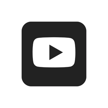 Free Black and White Youtube Clipart to Edit Online