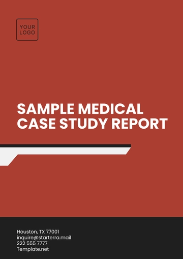 Free Sample Medical Case Study Report Template to Edit Online