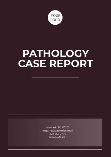 Free Pathology Case Report Template to Edit Online