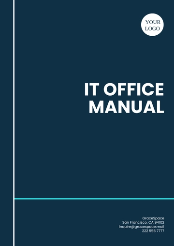 Free IT Office Manual Template to Edit Online
