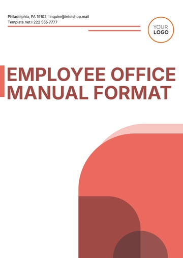 Free Employee Office Manual Format Template to Edit Online