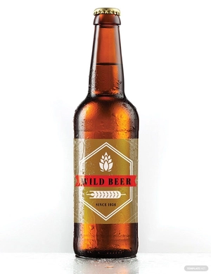 Blank Beer Label Template