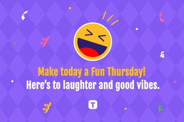 Free Fun Thursday Template to Edit Online