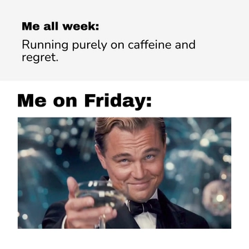 Free Friday Meme Template to Edit Online