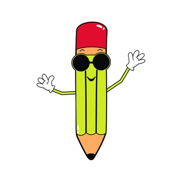Free Cartoon Pencil Clipart to Edit Online