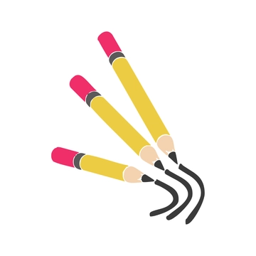 Free Artistic Pencil Clipart to Edit Online