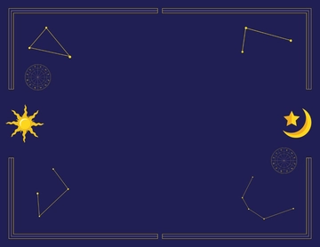 Free Astrology Certificate Background Template to Edit Online