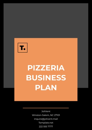 Free Pizzeria Business Plan Template to Edit Online