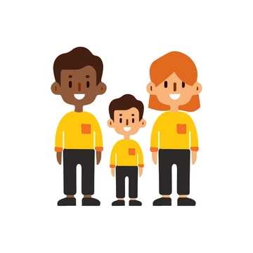 Free Diverse Family Clipart to Edit Online