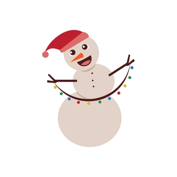 Free Funny Snowman Clipart to Edit Online