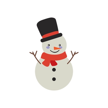 Free Winter Snowman Clipart to Edit Online