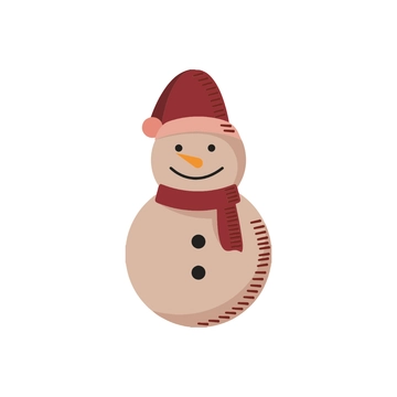 Free Vintage Snowman Clipart to Edit Online