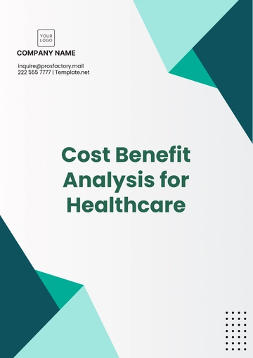 Free Cost Benefit Analysis for Healthcare Template to Edit Online