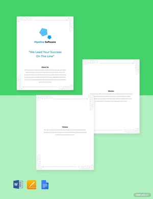 Software Solutions Profile Template
