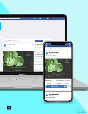 Software Facebook Ad Template